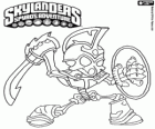 Skylander Chop Chop, жесткая воин с мечом и щитом. Нежить Skylanders