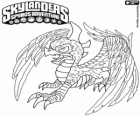 Skylander Sunburn, крылатого дракона. Пожар Skylanders