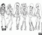 Девушки из Monster High