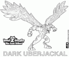 Dark Uberjackal. Invizimals Затерянные племена. Египетские Властелин огня и разрушения