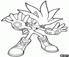 Silver the Hedgehog, Серебряная еж, Еж, что исходит от будущего