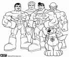Супер друзей из DC комиксы. Super Friends