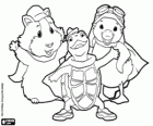 Wonder Pets, Прекрасные домашние животные: Linny, Tuck и Минг Минг