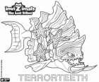Terrorteeth, последняя эволюция. Invizimals Затерянные племена. Водные Invizimal, ест очень быстро и что жалит все