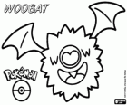 Woobat, Покемон лету́чая мышь. Развивается в Swoobat
