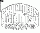 Логотип Skylanders Giants