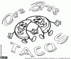 Логотип Dos Bros Tacos