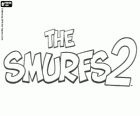 Логотип из фильма Смурфики 2, The Smurfs 2