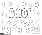 Alice. Алиса. Имя германских и французского происхождения, его смысл — дворянство