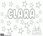 Clara, Клара, имя Латинской происхождения, что означает четкие и яркие