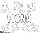 Fiona, Фиона, имя Gaelic происхождения, его смысл белый