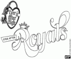 Royals логотип, королевской семьи из школы Ever After High