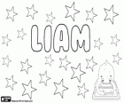 Liam, Лиам, аббревиатура названия Uilliam и Уильям