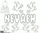 Nevaeh, современное название, созданный путем написания английского слова Heaven, неба, обратной