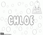 Chloe, Хлоя, имя греческого происхождения. Имя, связанное с греческой богини Деметры, богиня урожая