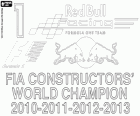 Red Bull Racing, ФИА конструкторы мировой чемпион 2013. Четыре последовательных чемпионатов