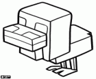 Minecraft курица