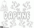 Daphne, Дафна, имя греческого происхождения. Имя нимфы, которая была преобразована в лаврового дерева