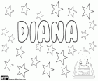 Diana, Диана, имя богини в Римской мифологии, богиня охоты