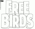 Логотип фильма Индюки: Назад в будущее, Free Birds