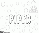 Piper, имя английского происхождения. Piper, имя для девочки и мальчика