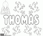 Thomas, Томас, имя арамейский происхождения, что означает близнецов