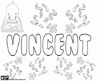 Vincent, имя латинского происхождения. Производные Vincentius