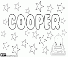 Cooper, Купер, имя английского происхождения. Происходит из той же фамилией, что означает Бондарь, ремесленник, который построил бочки