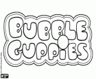 Гуппи и пузырьки логотип, Bubble Guppies