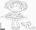 Кукла Lalaloopsy Jewel Sparkles с ее питомца, персидская кошка