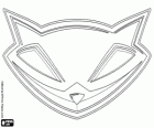 Логотип Sly Raccoon, маска Слай Купер