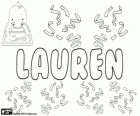 Lauren, Лорен, имя латинского происхождения. Происходит от Лорел, растительный
