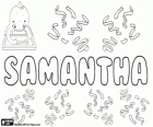 Samantha, Саманта, имя происхождения. Samantha, имя на нескольких языках, как английский, французский, немецкий, голландский и английский. Вариант Саманта