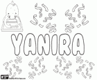 Yanira, имя с неопределенным происхождение и значение