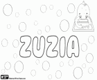 Zuzia, польское имя для девочки. Zuzia, сокращенная форма Zuzanna