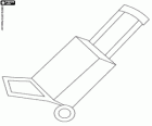 Колесных чемодан, багаж