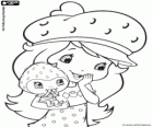 Strawberry Shortcake или Шарлотта Земляничка с Berrykin на руках