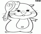 Хомяк Кроха с расческой. Zhu Zhu Pets