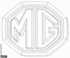 MG логотип, Morris Garages, британский автомобиль марки