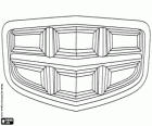 Эмблема Emgrand, Марка автомобиля, принадлежащего китайский производитель Geely