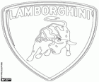 Логотип Lamborghini, итальянский люксовый бренд спортивных автомобилей