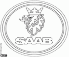 Saab логотип, Шведская марка автомобиля