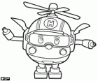 Robocopter Helly, вертолет спасательной команды