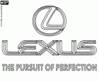 Логотип Lexus, японские роскошный автомобиль марки