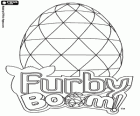 Логотип Furby Boom с Furby Furblings виртуальный яйцо
