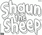 Оригинальный логотип Shaun the Sheep на английском языке, Барашек Шон