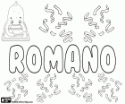 Romano, Романо, мужское имя латинского происхождения. Производная Romanus, его смысл родом из Рима