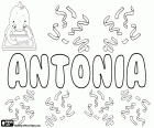 Antonia, Антония, имя происходит от латинского Antonius. Антония, Женская форма Antonio. Имя, существующих во многих языках