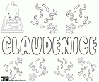 Claudenice, женское имя, используется в основном в Бразилии