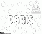 Doris, Дорис, имя греческой классической традиции. Дорис имя персонажа древнегреческой мифологии